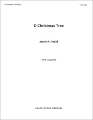 O Christmas Tree SATB choral sheet music cover Thumbnail